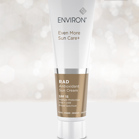 Environ RAD Antioxidant Sun Cream SPF 15 – Apsauginis kremas nuo saulės su antioksidantais SPF 15, 100 ml
