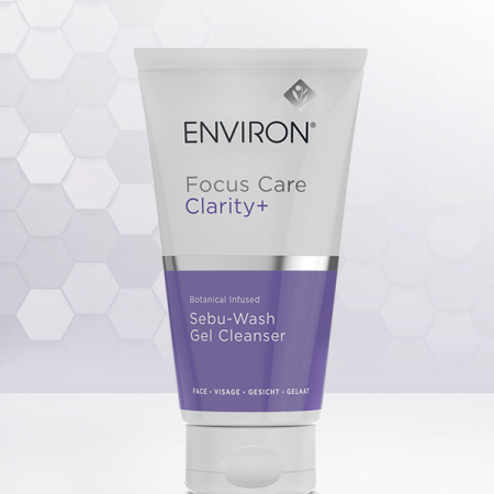 Environ Botanical Infused Sebu-wash Gel Cleanser – Gelinis prausiklis mišriai, riebiai odai, 150 ml