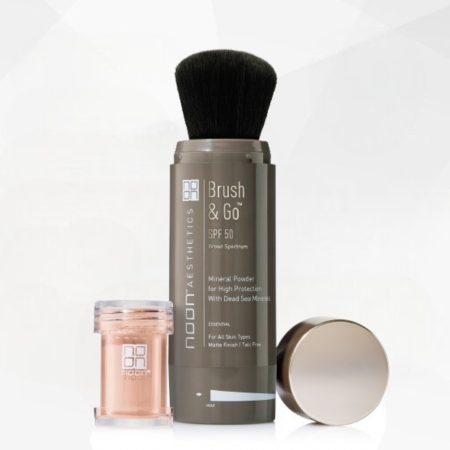 Noon Brush&Go apsauga nuo saulės SPF50, visų tipų odai, 2x5g