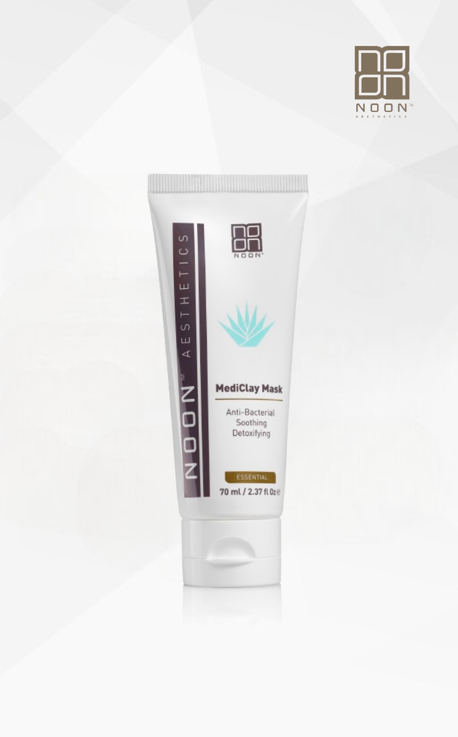 Noon MediClay Mask veido kaukė, 200 ml Noon MediClay Mask veido kaukė, 200 ml
