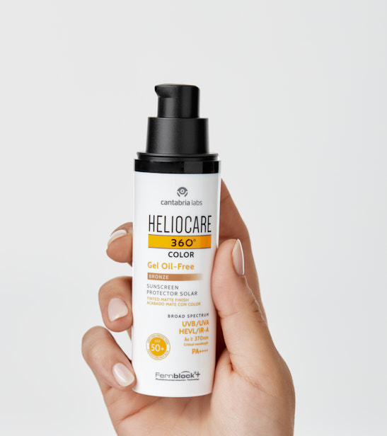 Heliocare 360 Color Oil-Free apsauginis gelis nuo saulės SPF 50+ (bronze), 50 ml Heliocare 360 Color Oil-Free apsauginis gelis nuo saulės SPF 50+ (bronze), 50 ml