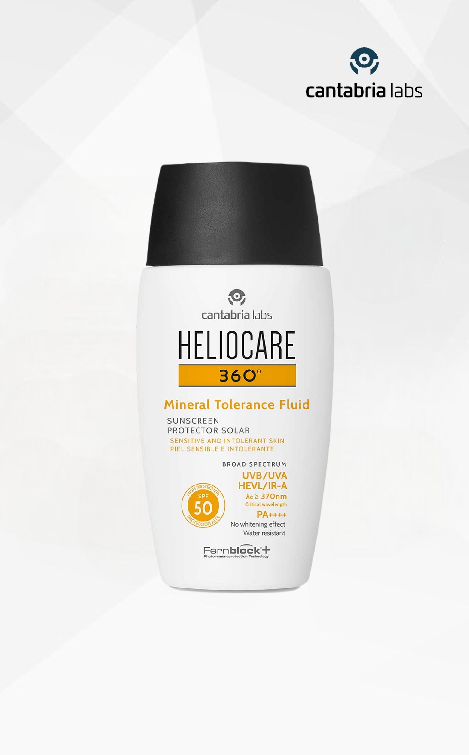 Heliocare 360 Mineral Tolerance fluidas SPF 50, 50 ml Heliocare 360 Mineral Tolerance fluidas SPF 50, 50 ml