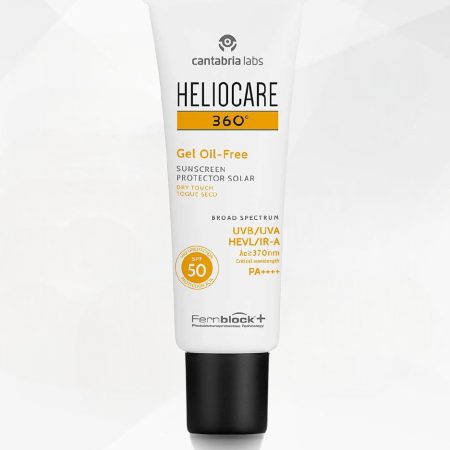 Heliocare 360 Oil-free apsauginis gelis nuo saulės SPF 50, 50 ml