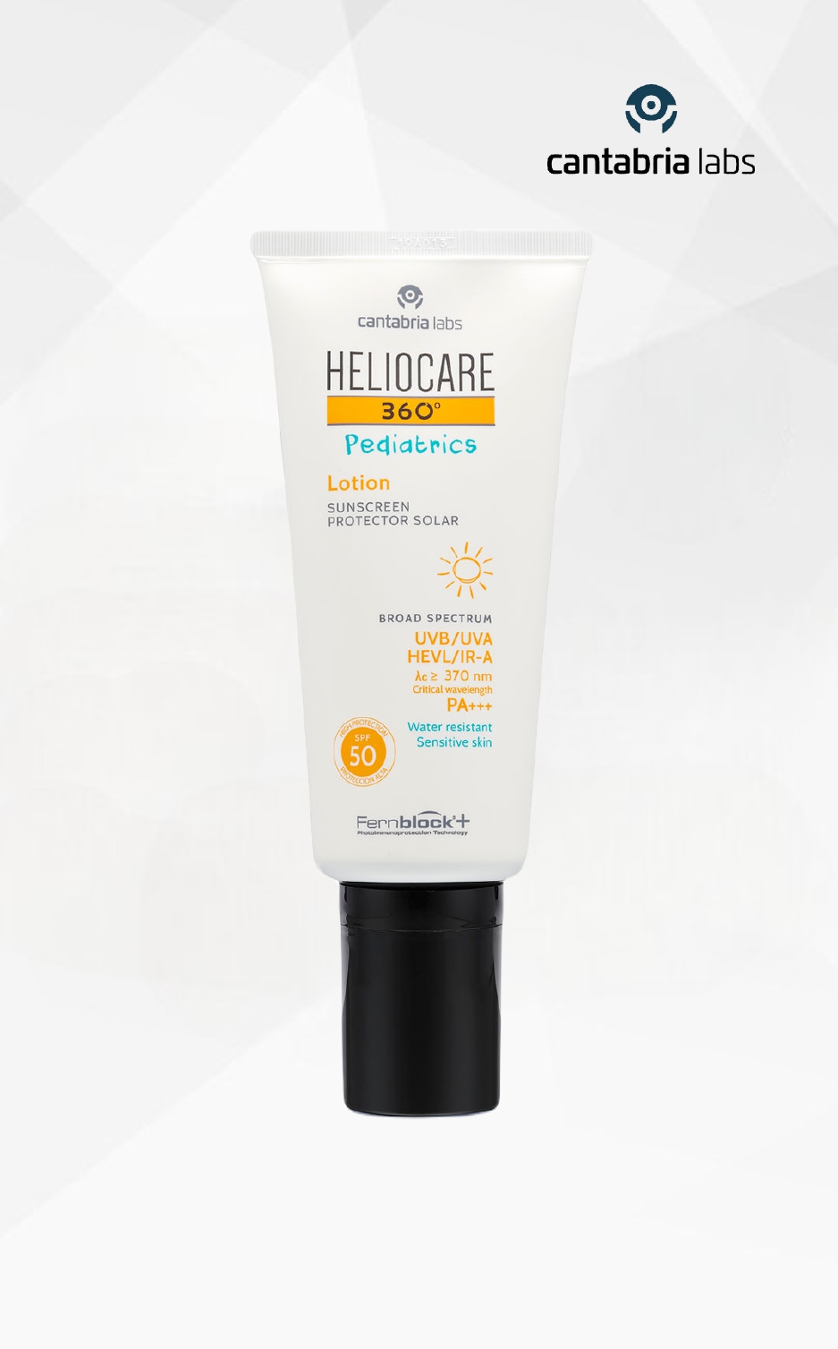 Heliocare 360 Pediatrics losjonas nuo saulės vaikams SPF 50, 200 ml Heliocare 360 Pediatrics losjonas nuo saulės vaikams SPF 50, 200 ml