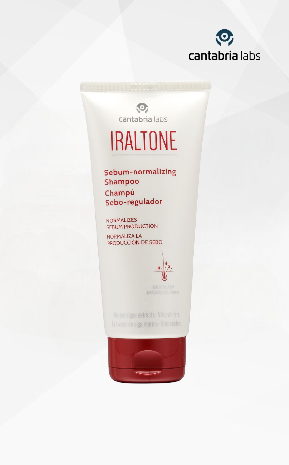 Iraltone sebumą reguliuojantis šampūnas, 200 ml Iraltone sebumą reguliuojantis šampūnas, 200 ml