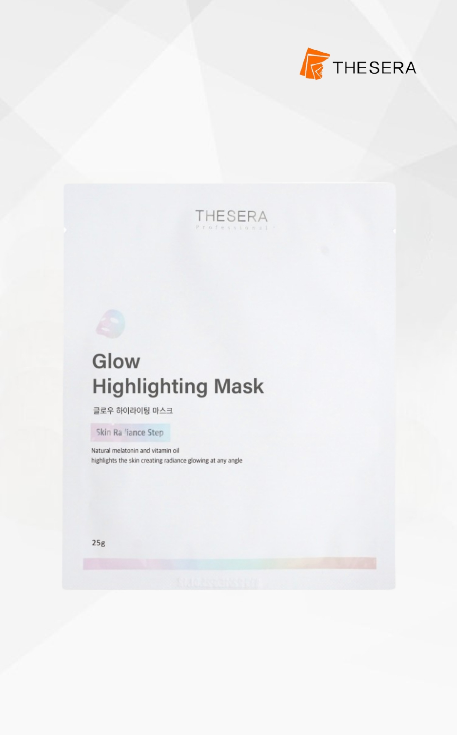 Thesera Glow švytėjimo suteikianti veido kaukė, 1x25 g Thesera Glow švytėjimo suteikianti veido kaukė, 1x25 g