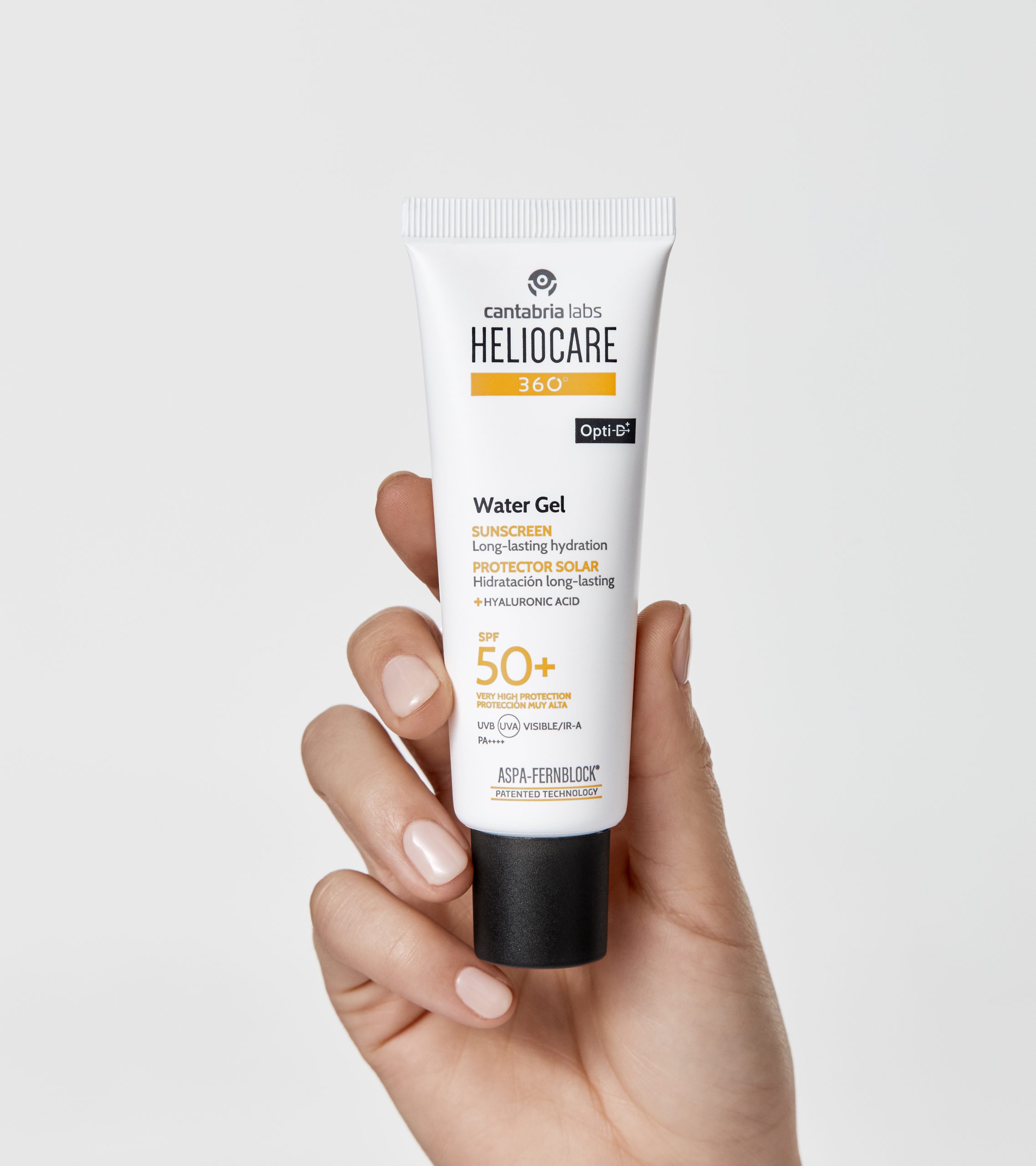 Heliocare 360 Water gelis SPF50+ texture Heliocare 360 Water gelis SPF50+ texture