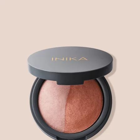 Inika kompaktiniai mineraliniai skaistalai DUO – Pink Tickle, 6.5 g