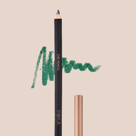 Inika sertifikuotas organiškas akių pieštukas – Emerald, 1.1 g