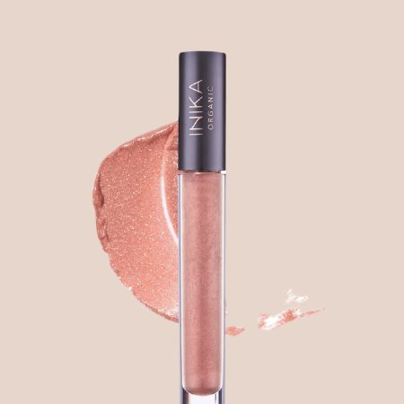 Inika sertifikuotas organiškas lūpų blizgis – Blossom, 5 ml
