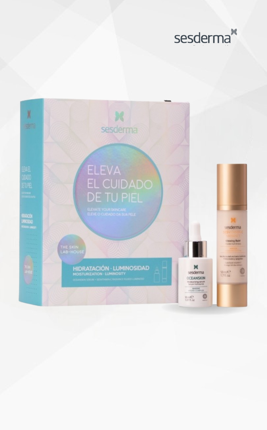 Sesderma odą drėkinančių ir skaistinančių priemonių rinkinys Sesderma odą drėkinančių ir skaistinančių priemonių rinkinys