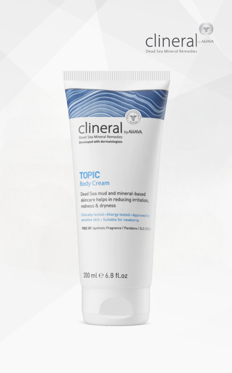 Ahava Clineral Topic kūno kremas, 200 ml Ahava Clineral Topic kūno kremas, 200 ml