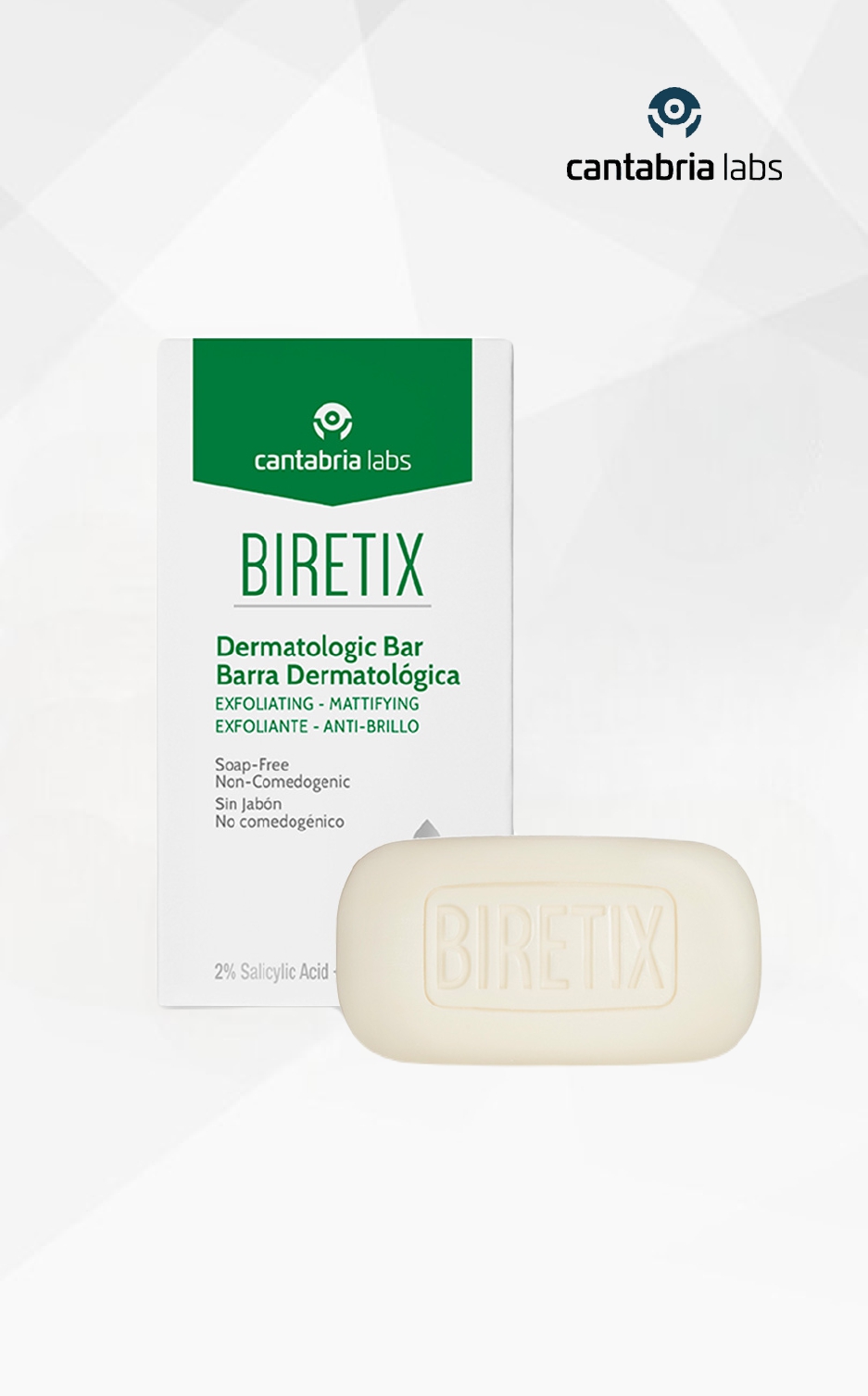 Biretix Kietas prausiklis su 2% salicilo rūgštimi, 80 g Biretix Kietas prausiklis su 2% salicilo rūgštimi, 80 g
