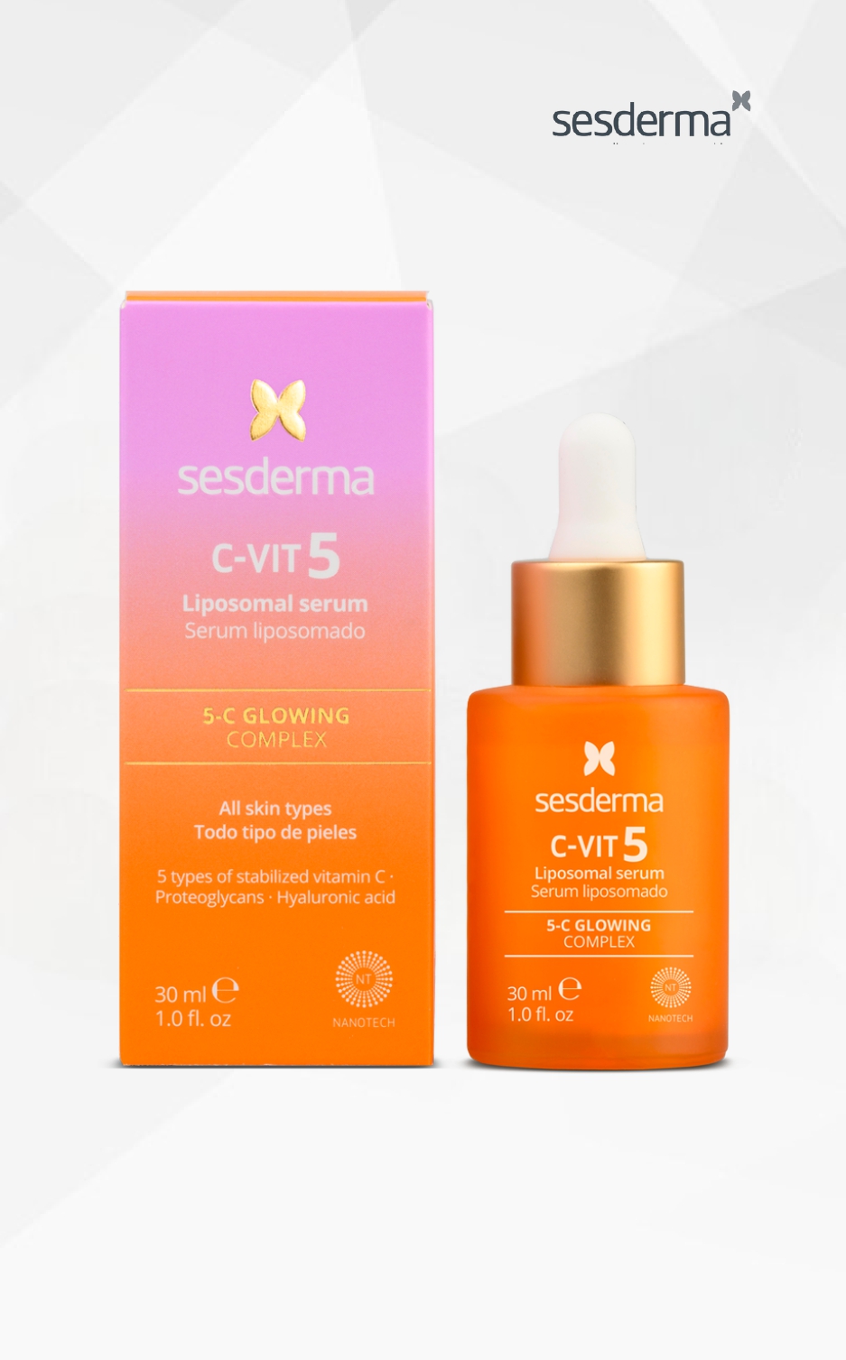C-Vit 5 liposominis veido serumas, 30 ml C-Vit 5 liposominis veido serumas, 30 ml