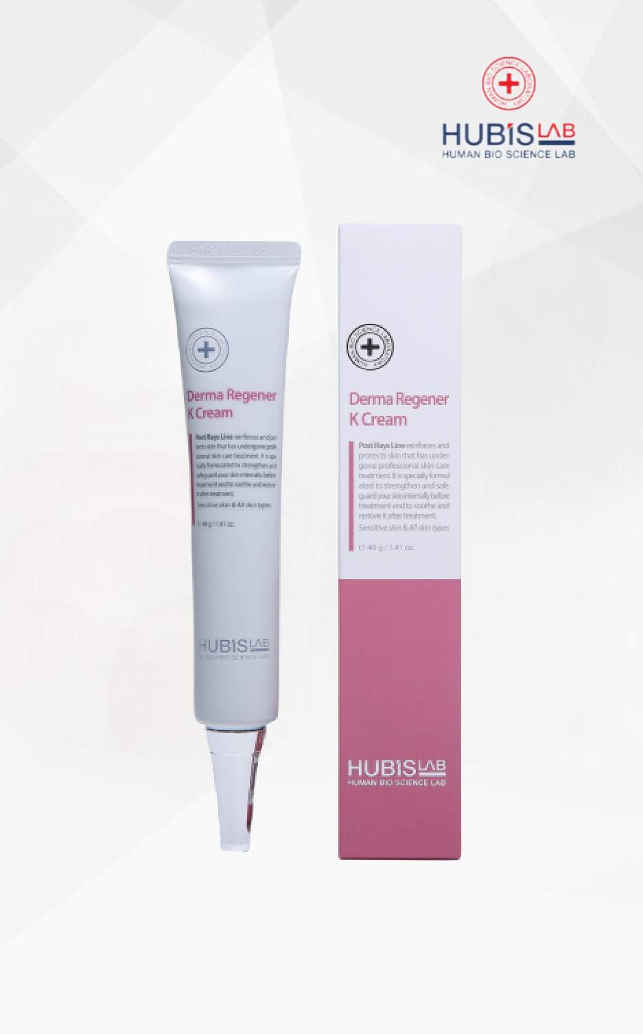 HubisLab Derma Regener K veido kremas, 40 g HubisLab Derma Regener K veido kremas, 40 g