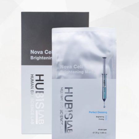 HubisLab E+ Epiderma Nova Cell šviesinanti veido kaukė, 5x25 g