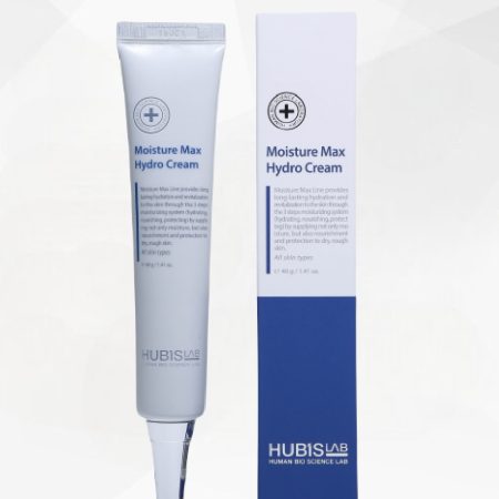 HubisLab Moisture Max Hydro drėkinamasis veido kremas, 40 g
