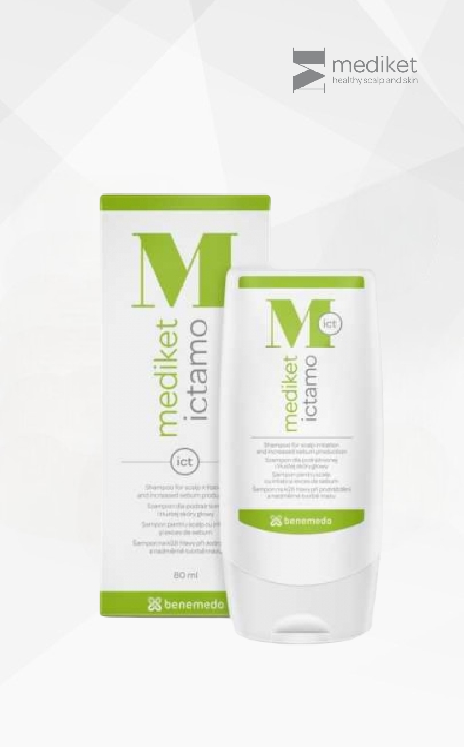 MEDIKET ICTAMO ŠAMPŪNAS, 80 ml MEDIKET ICTAMO ŠAMPŪNAS, 80 ml