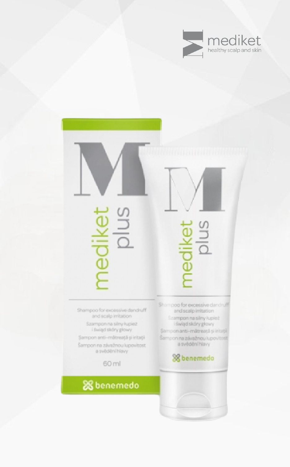 MEDIKET PLUS ŠAMPŪNAS, 100 ml MEDIKET PLUS ŠAMPŪNAS, 100 ml