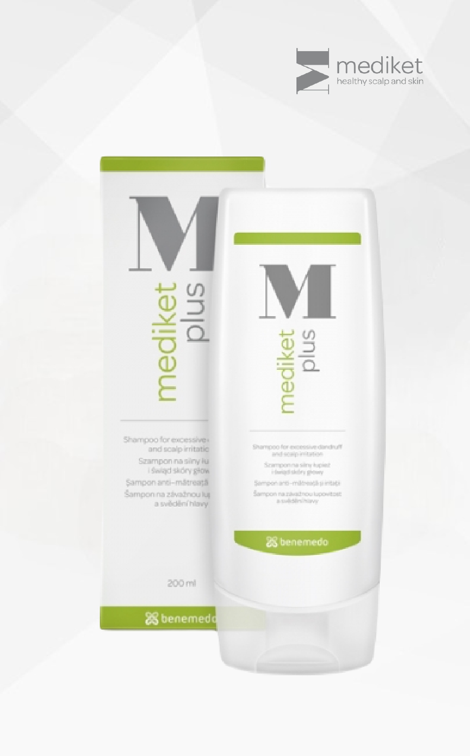 MEDIKET PLUS ŠAMPŪNAS, 200 ml MEDIKET PLUS ŠAMPŪNAS, 200 ml