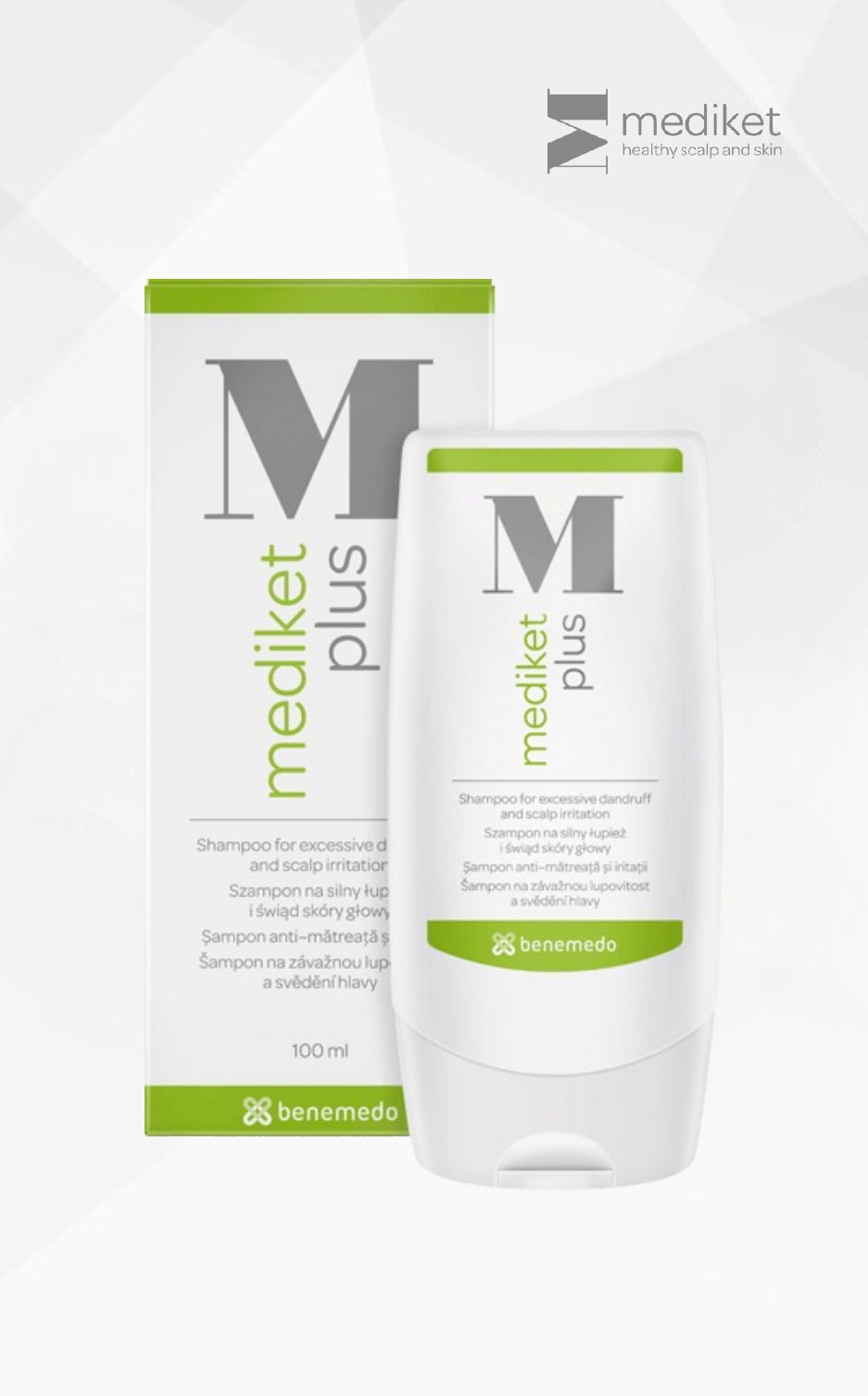 MEDIKET PLUS ŠAMPŪNAS, 60 ml MEDIKET PLUS ŠAMPŪNAS, 60 ml