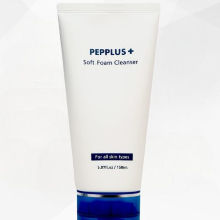 Pepplus+ švelnus kreminis prausiklis, 150 ml