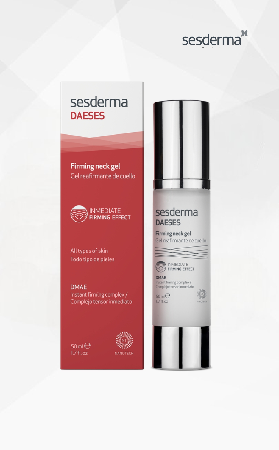 Sesderma Daeses stangrinamasis kaklo gelis, 50 ml Sesderma Daeses stangrinamasis kaklo gelis, 50 ml