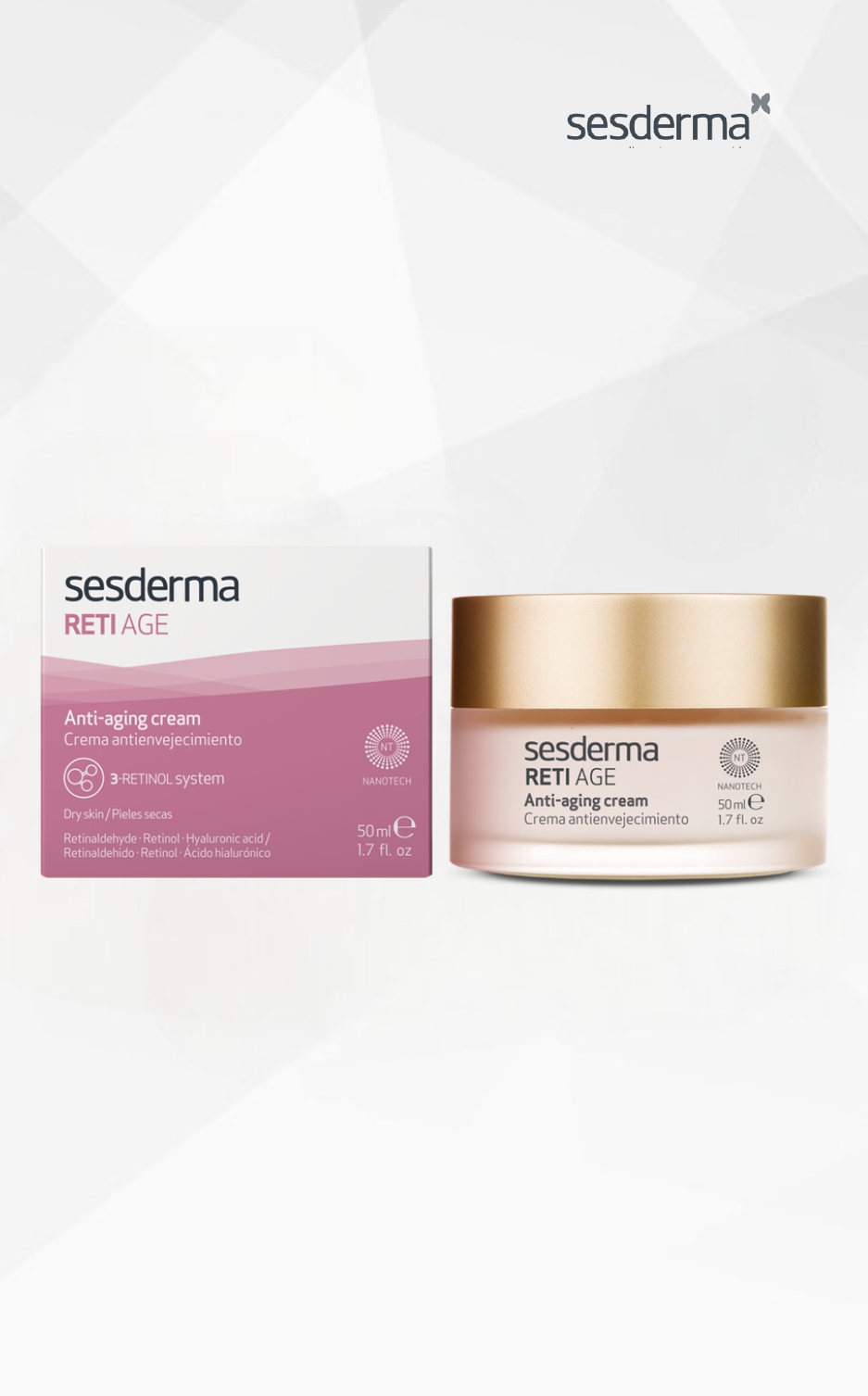 Sesderma Reti-age veido kremas, 50 ml Sesderma Reti-age veido kremas, 50 ml