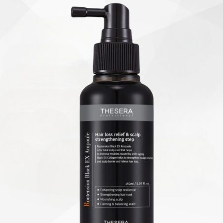 Thesera Rootension Black Ex purškiamas serumas, 150 ml