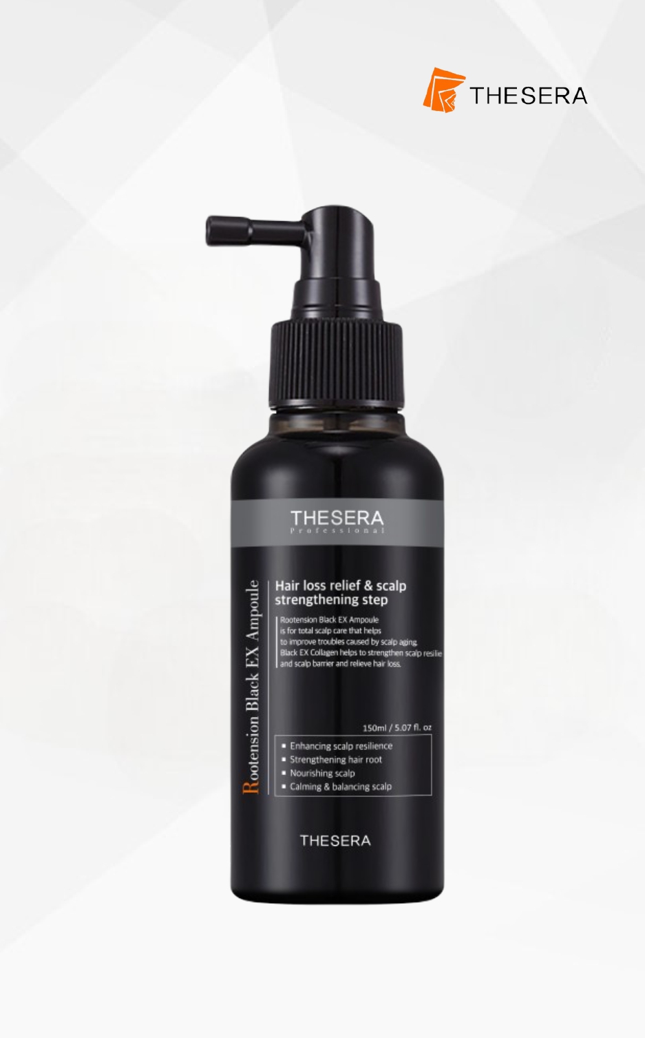 Thesera Rootension Black Ex purškiamas serumas, 150 ml Thesera Rootension Black Ex purškiamas serumas, 150 ml