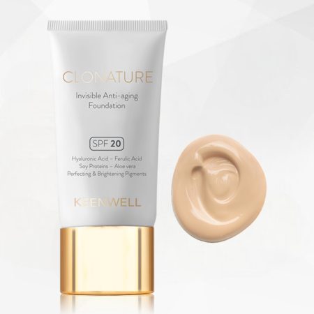 Keenwell Clonature jauninantis makiažo pagrindas, 30 ml (nr. 1)