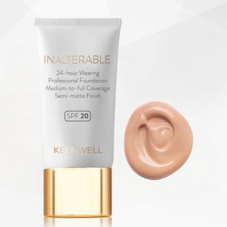 Keenwell Inalterable skystas makiažo pagrindas su SPF 20, 30 ml (nr. 2)