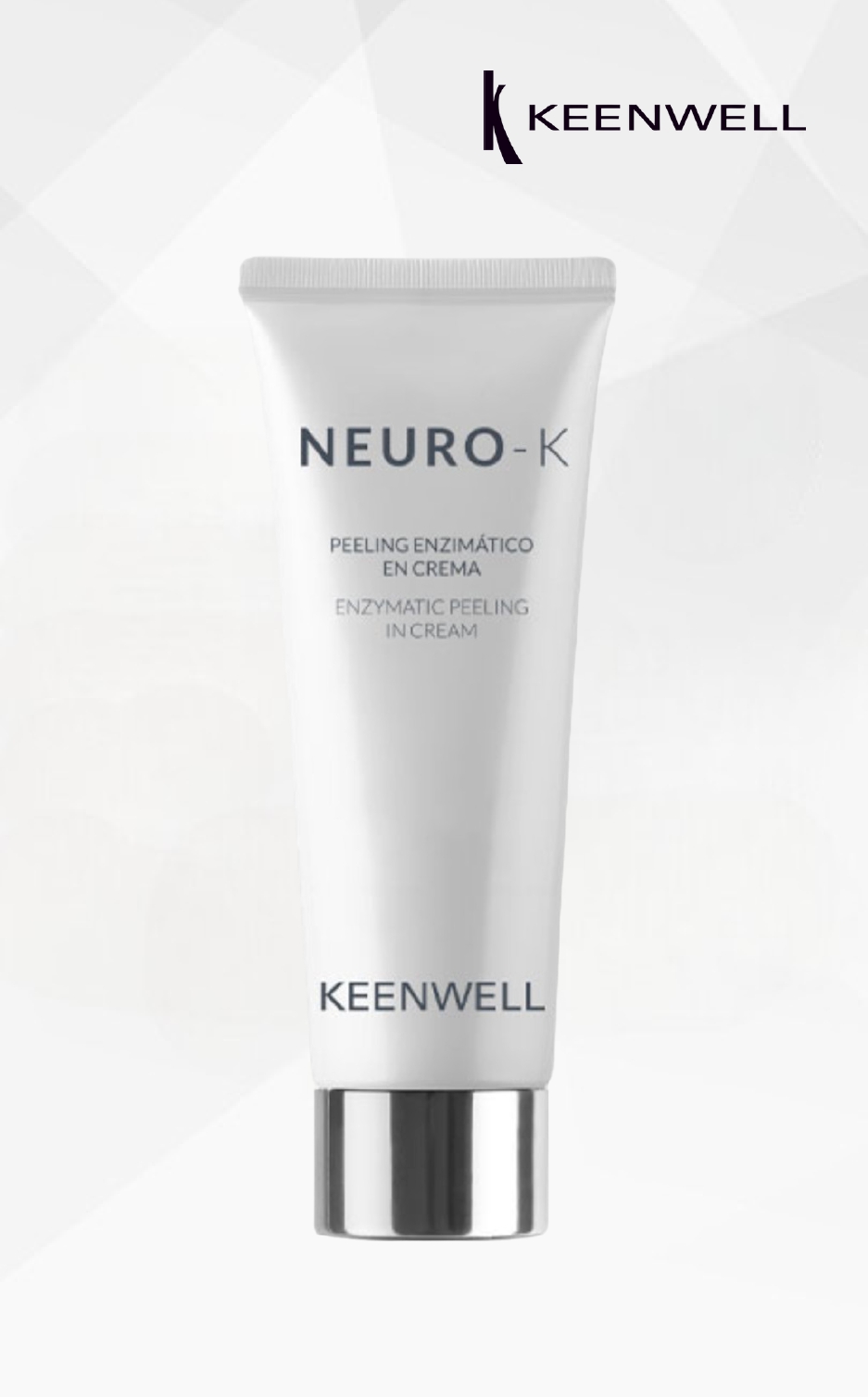 Keenwell Neuro-K enziminis šveičiamasis veido kremas, 100 ml Keenwell Neuro-K enziminis šveičiamasis veido kremas, 100 ml