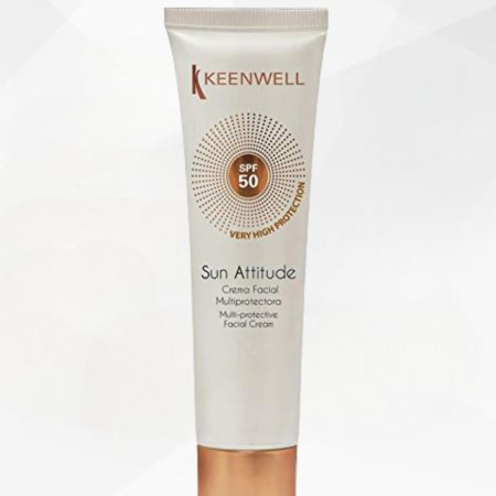 Keenwell Sun Attitude apsauginis kremas veidui SPF 50, 60 ml