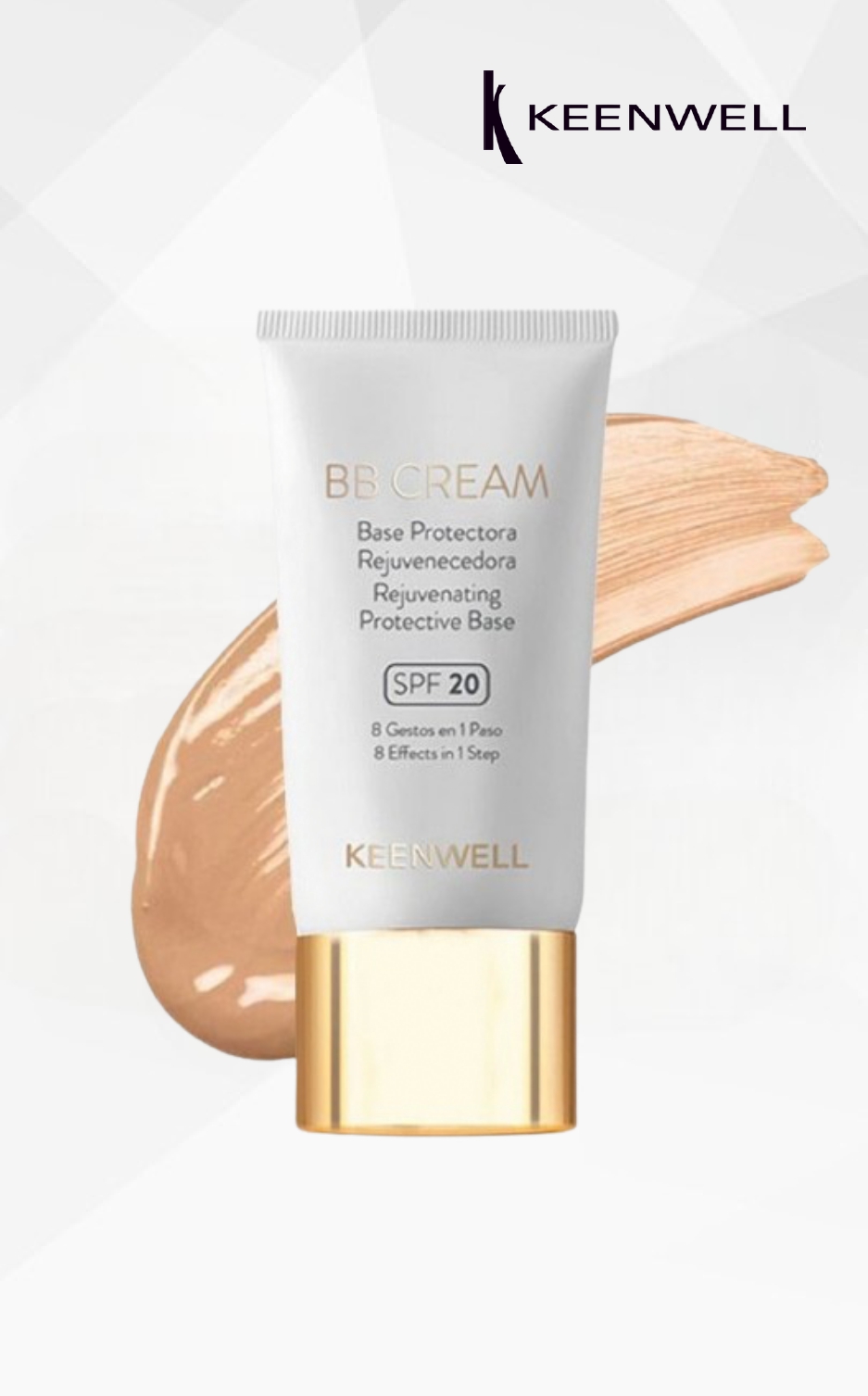 Keenwell jauninantis apsauginis BB kremas SPF20 (nr. 302), 30 ml Keenwell jauninantis apsauginis BB kremas SPF20 (nr. 302), 30 ml