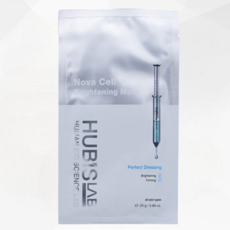 HubisLab E+ Epiderma Nova Cell šviesinanti veido kaukė, 1 vnt.