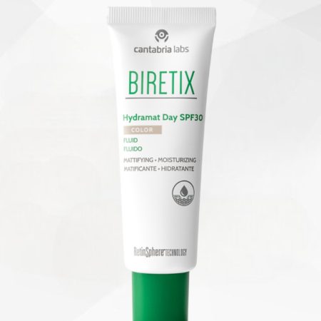Biretix Hydramat Day SPF30 Color fluidas, 50 ml