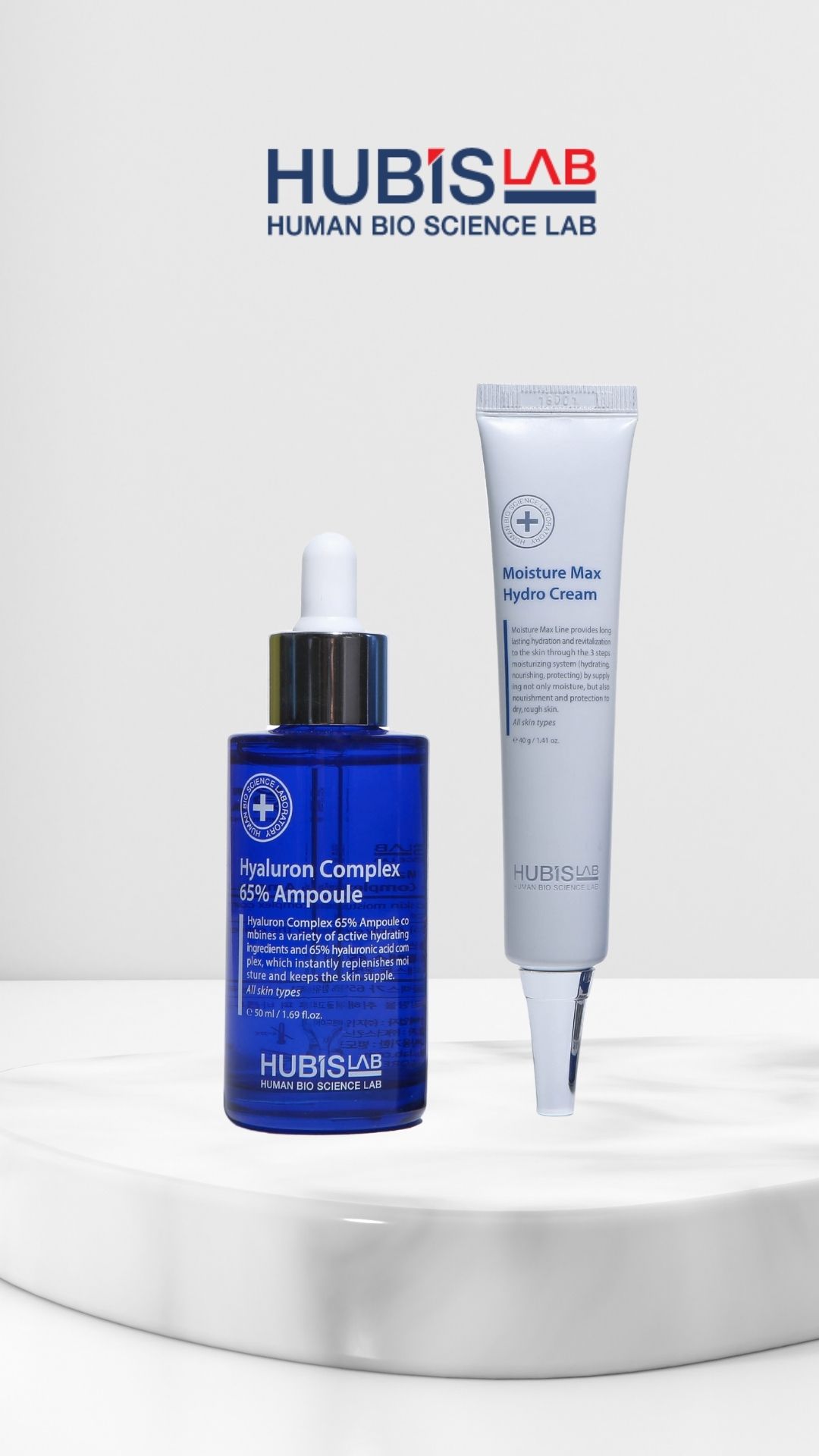HubisLab intensyviai drėkinantis rinkinys HubisLab intensyviai drėkinantis rinkinys